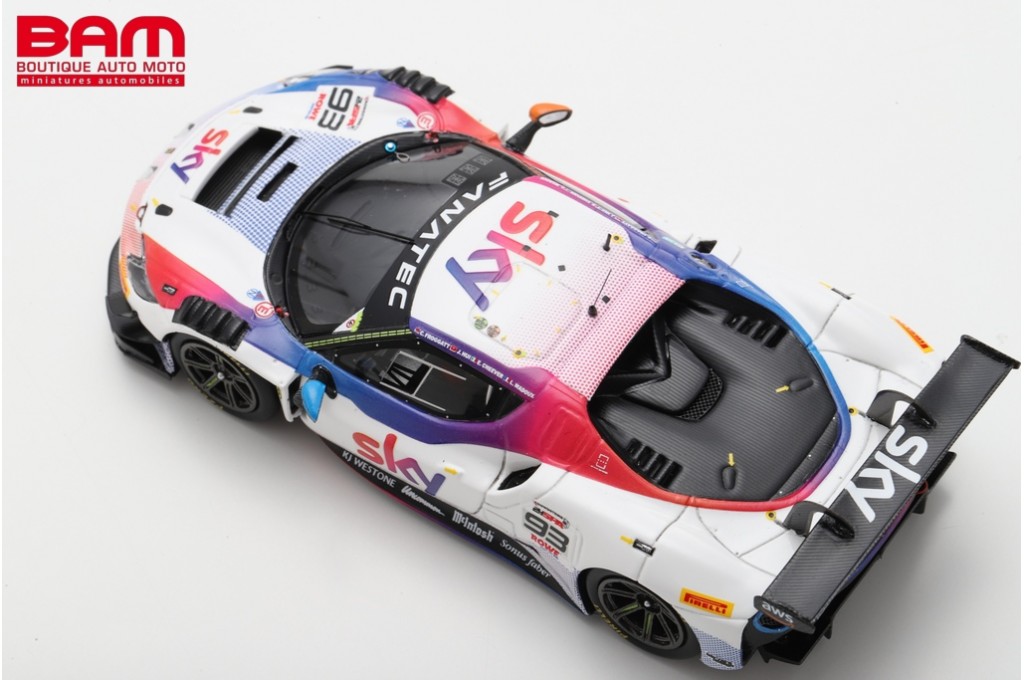 [新品]FERRARI 296 GT3 スカイテンペスタ #93 スパ24h LookSmart 1:43 Ferrari 296 GT3 #93 24h Spa 2024 Sky Tempesta