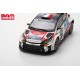 SPARK S6862 TOYOTA GR Yaris Rally 2 N°27 Burton Racing 6ème RC2 Rallye Monte Carlo 2024 S. Lefebvre - A. Malfoy 1/43