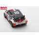 SPARK S6862 TOYOTA GR Yaris Rally 2 N°27 Burton Racing 6ème RC2 Rallye Monte Carlo 2024 S. Lefebvre - A. Malfoy 1/43