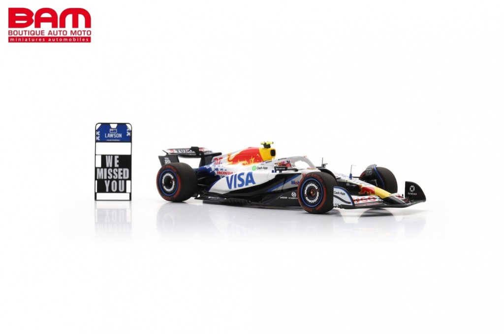 新品】ミニカー 1/43 Racing Bulls VCARB 02 Visa Cash App Racing