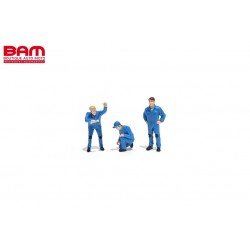 SCHUCO 32U00022 SET figurines mécaniciens FORTSCHRITT 1/32