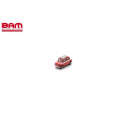 SCHUCO 87U00045 FIAT 500 Rouge 1968 Rouge / Blanc 1/87