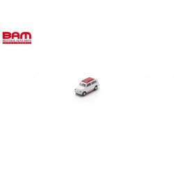 SCHUCO 87U00046 FIAT 500 Giardiniera Blanc / Rouge 1/87