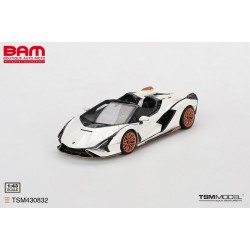 TRUESCALE TSM430832 LAMBORGHINI Sian Roadster Bianco Asopo 2020 1/43
