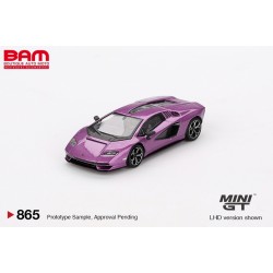 MINI GT MGT00865-L LAMBORGHINI Countach LPI 800-4 Viola 30th 2023 (1/64)