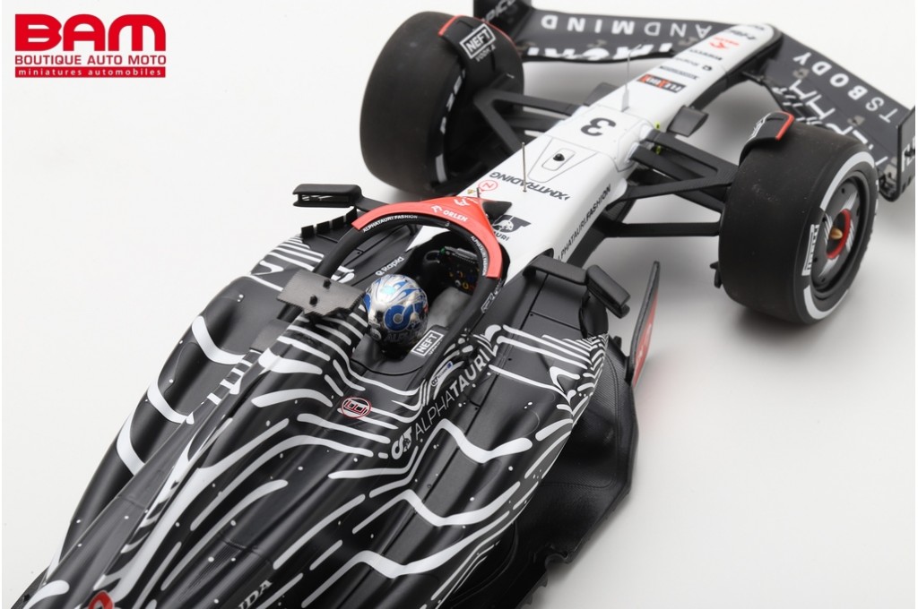 ALPHA TAURI AT04 Honda GP Bahrain 2023 Nyck De Vries - Spark Escala 1 43 S8571 S8571 35652