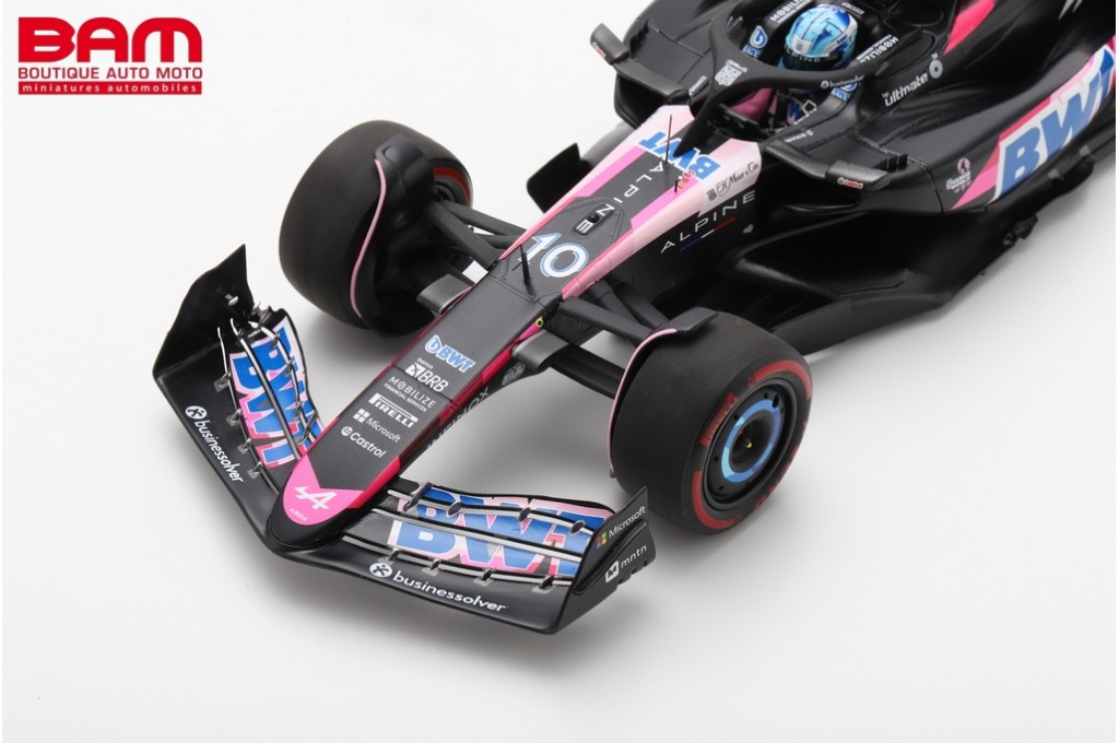 Spark S9518 Alpine A524 BWT - F1 Team N°31 GP Bahreïn 2024 - Précommande 1/43