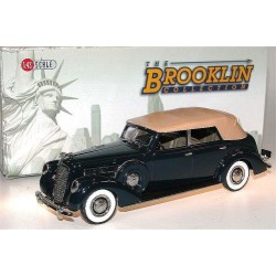 BROOKLIN MODELS BRK172 LINCOLN LE BARON CAB 1937 BLEU 1.43