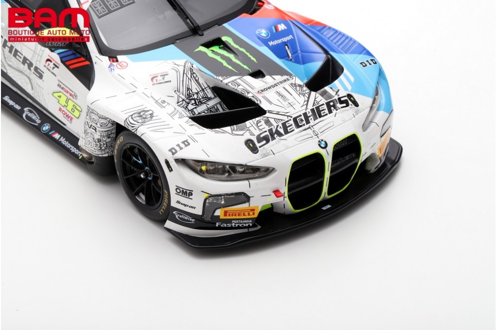 Modèle Réduit Spark BMW M4 GT3 #46 Team WRT - 24H Le Mans 2024 - Échelle 1/43 - Résine - Neuf