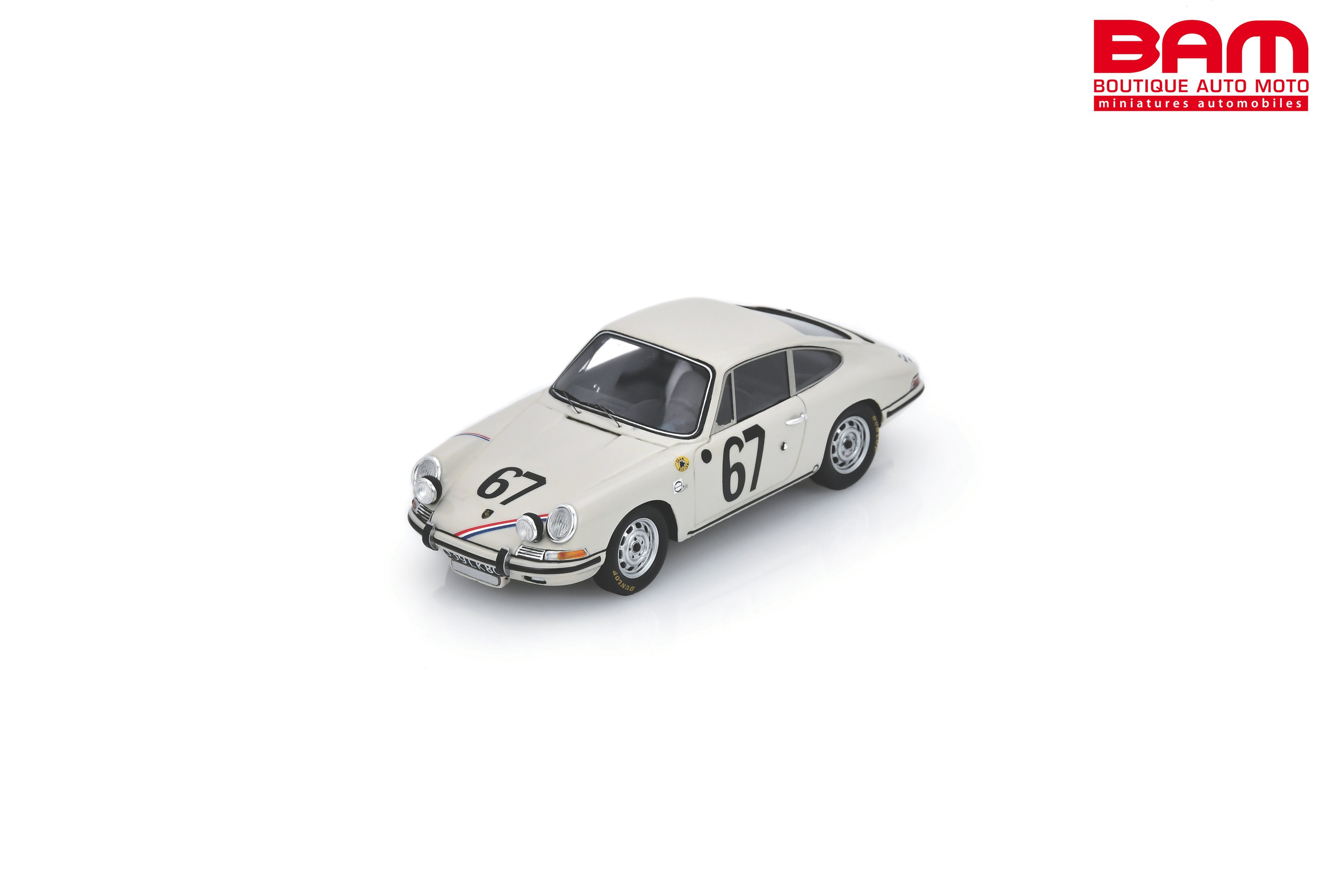 SPARK S9757 PORSCHE 911S N°67 24H Le Mans 1967 P. Boutin - P