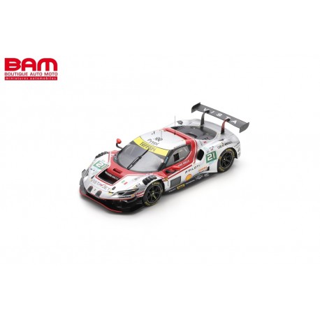 LOOKSMART LS18LM056 FERRARI 296 LMGT3 N°21 VISTA AF CORSE 2ème LMGT3 class 24H Le Mans 2025 F. Heriau -&nbsp;S. Mann - A. Rovera 1/18