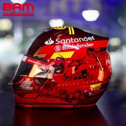LOOKSMART LSHEL018 CASQUE Carlos Sainz - GP Abu Dhabi 2024 1/5