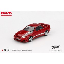 MINI GT MGT00987-R NISSAN Skyline GT-R (R32) VeilSide Combat C-I Gem Red (1/64)