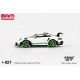 MINI GT MGT00827-L PORSCHE 911 (992) GT3 RS white tribute to Carrera RS Package 2023 LHD (1/64)