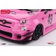 TOP SPEED TS0607 FIAT ABARTH 595 LB-Works x ABAS Works Pink 2024 1/18