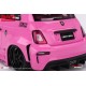 TOP SPEED TS0607 FIAT ABARTH 595 LB-Works x ABAS Works Pink 2024 1/18