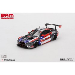 TRUESCALE TSM430838 BMW M4 (G82) GT3 N°1 Paul Miller Racing Watkins Glen 2024 1/43