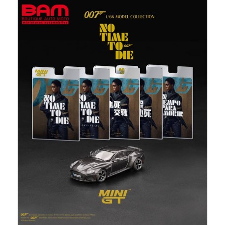 MINI GT MGT00904-007E ASTON MARTIN BDS - No Time To Die/Mourir peut attendre - packaging version anglaise 2021