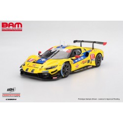 BBR CS18014 FERRARI 296 GT3 N°81 DragonSpeed IMSA 24H Daytona 2025 T. Neubauer - M. Molina - D. Rigon - A. Costa 1/18