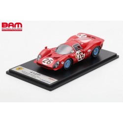 LOOKSMART LSRC163 FERRARI 412P N°26 3ème 24H Daytona 1967 Pedro Rodriguez - Jean Guichet 1/43