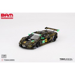 TRUESCALE TSM430895 CHEVROLET Corvette Z06 N°13 AWA Racing 24H Daytona 2025 M. Kirchhofer - L. Kern - M. Bell - O. Fidani 1/43