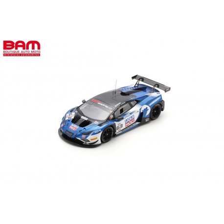 SPARK 18SPA2025 LAMBORGHINI Huracan GT3 EVO 2 N°63 GRT - Grasser Racing Team Vainqueur 24H Spa 2025 1/18