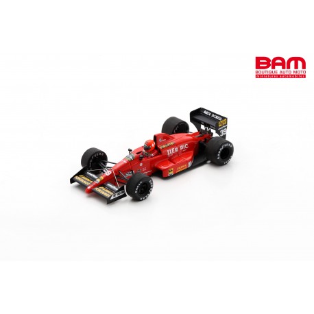 SPARK S3923 LIFE L190 N°39 Pré-Essais GP Monaco 1990 Bruno Giacomelli 1/43