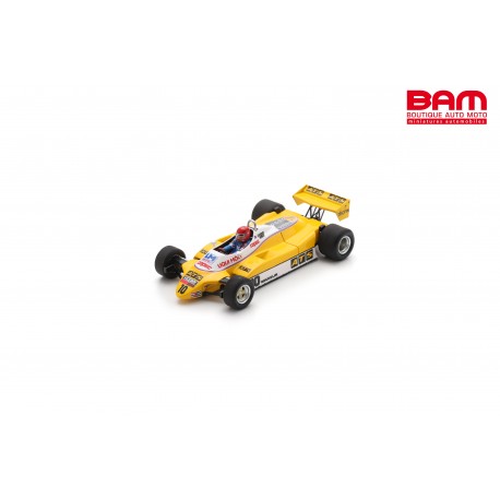 SPARK S4324 ATS D5 N°10 GP Monaco 1982 Eliseo Salazar 1/43