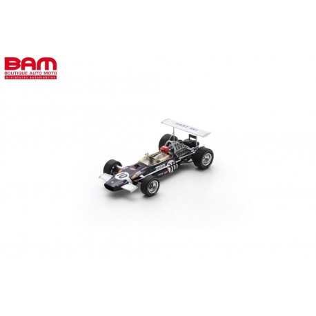SPARK S6375 LOTUS 49B N°10 GP Espagne 1969 Jo Siffert 1/43