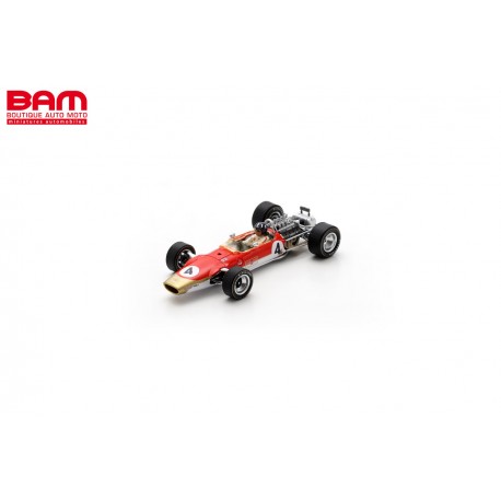 SPARK S6388 LOTUS 49 N°4 Race of Champions 1968 Graham Hill 1/43