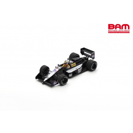 SPARK S7247 AGS JH23B N°40 6ème GP Mexique 1989 Gabriele Tarquini 1/43