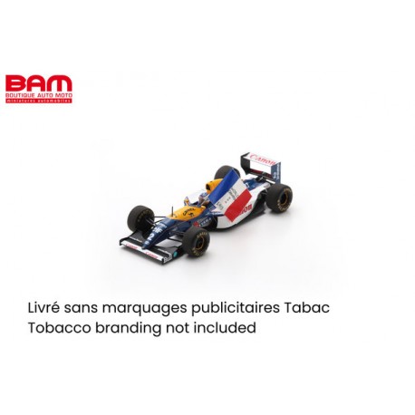 SPARK S7477 WILLIAMS FW15C N°2 2ème GP Portugal 1993 Alain Prost 1/43