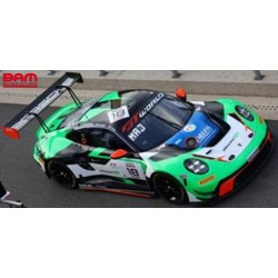SPARK SB865 PORSCHE 911 GT3 R (992) N°18 Dinamic GT 24H Spa 2025 M. Campbell - B. Buus - M. Jaminet (300ex.) 1/43