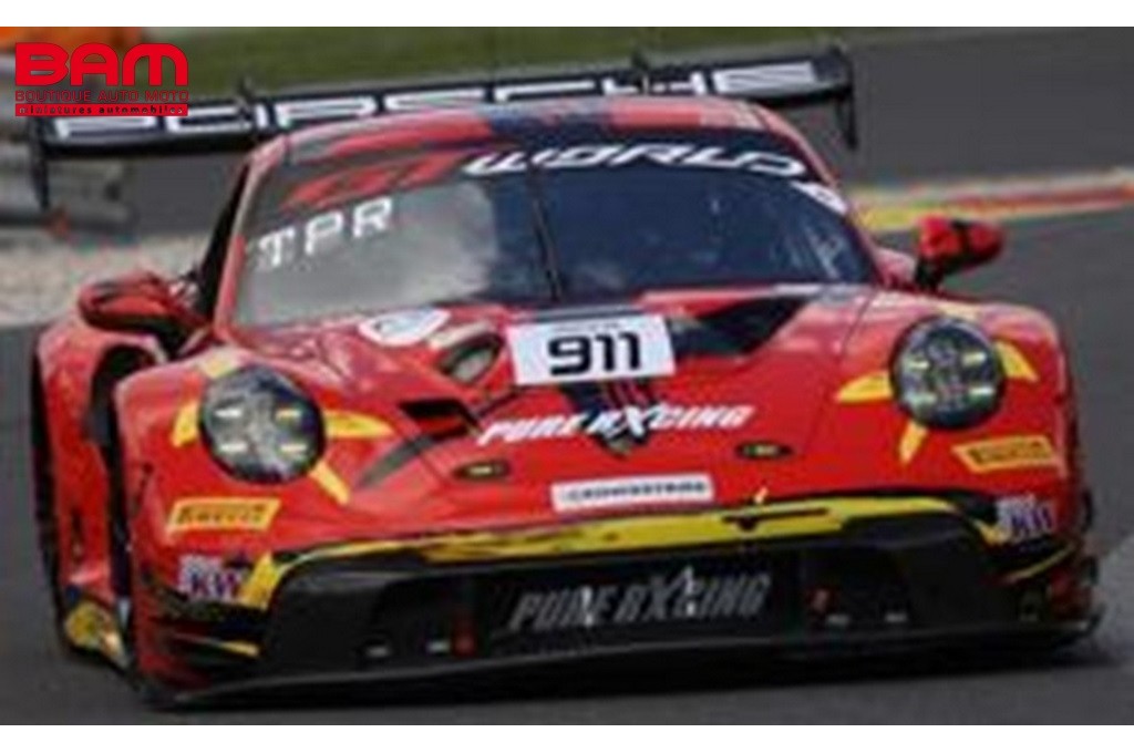 Modèle Réduit Porsche 911 N°23 24H Spa 2024 - SPARK 1/43, Résine, Neuf - Équipage Evans/Eriksson/Preining