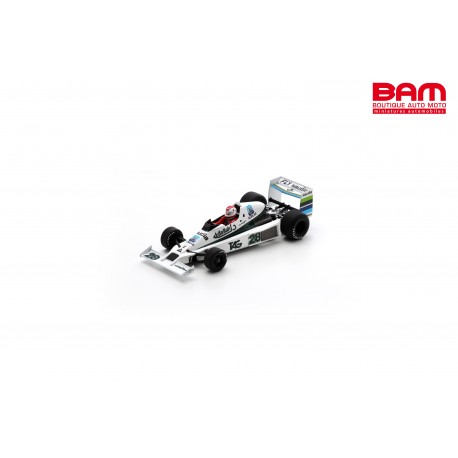 SPARK S7497 WILLIAMS FW06 N°28 GP Argentine 1979 Clay Regazzoni 1/43