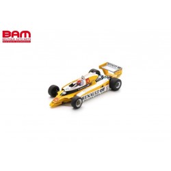 SPARK 18S447 RENAULT RE20 N°15 Vainqueur GP Autriche 1980 Jean-Pierre Jabouille 1/18