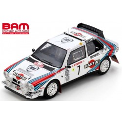 SPARK 18S537 LANCIA Delta S4 No.7 1st Rally Monte Carlo 1986 H. Toivonen – S. Cresto 1/18