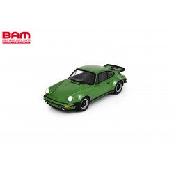 SPARK 18S1084 PORSCHE 930 Turbo 3.0 green metallic avec intérieur noir 1975 (limitée à 911ex.) 1/18