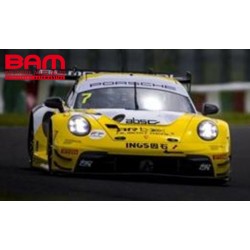 SPARK SJ185 PORSCHE 911 GT3 R (992) N°7 Absolute Racing 2ème 1000km Suzuka 2025 L. Vanthoor - K. Estre - P. Pilet (300ex.) 1/43