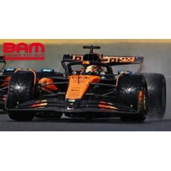 SPARK S9641 MCLAREN MCL39 N°81 McLaren Formula 1 Team Vainqueur GP Belgique 2025 Oscar Piastri (avec pneus pluie) 1/43