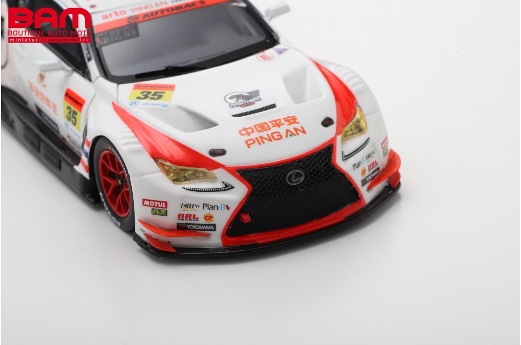 SPARK SGT015 LEXUS RC F GT3 N°35 arto team Thailand GT300 SUPER GT