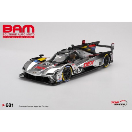 TOP SPEED TS0681 CADILLAC V-Series.R N°40 CADILLAC Wayne Taylor Racing IMSA 24H Daytona 2025 1/18