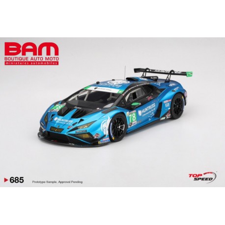 TOP SPEED TS0685 LAMBORGHINI Huracan GT3 EVO 2 N°78 Forte Racing 24H Daytona 2025 1/18