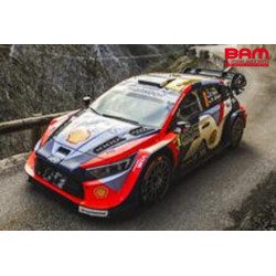 SPARK S6908 HYUNDAI i20N Rally1 N°8 Rallye Monte Carlo 2025 O. Tänak - M. Järveoja 1/43