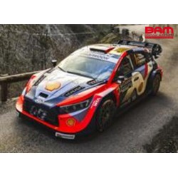SPARK S6909 HYUNDAI i20N Rally1 N°1 Rallye Monte Carlo 2025 T. Neuville - M. Wydaeghe 1/43