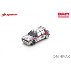 SPARK S9018 LANCIA Delta HF Integrale EVO N°7 3ème Tour de Corse – Rallye de France 1992 P. Bugalski - D. Giraudet 1/43