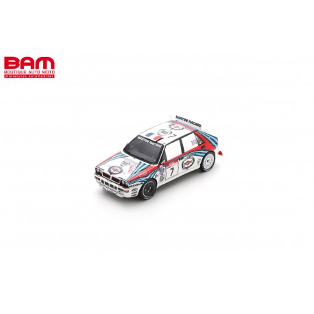 SPARK S9018 LANCIA Delta HF Integrale EVO N°7 3ème Tour de Corse – Rallye de France 1992 P. Bugalski - D. Giraudet 1/43
