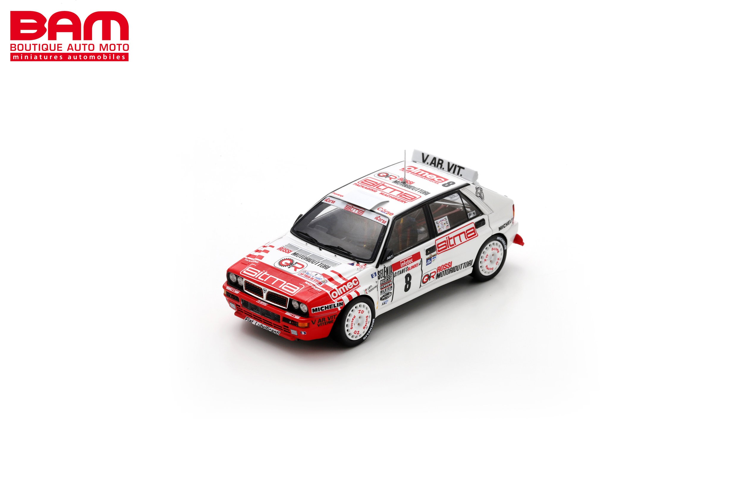 Miniature Spark Lancia Delta HF Integrale 16V – Rallye France 1991 – Édition Limitée En Prévente