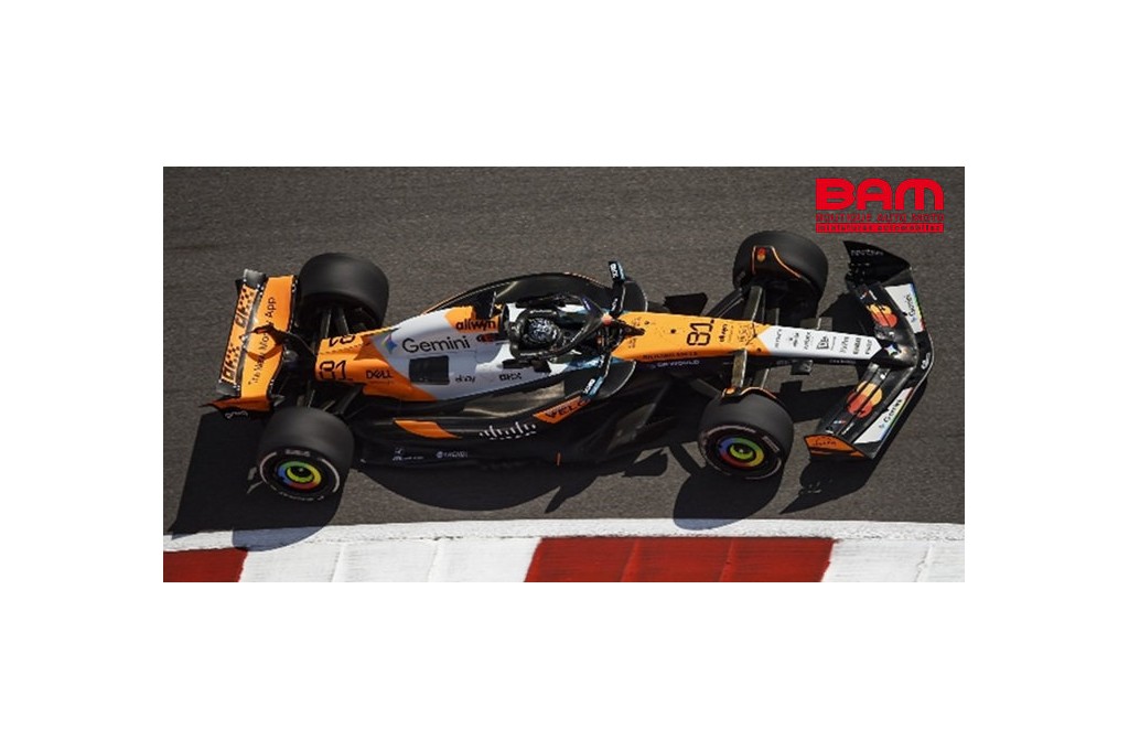 Casque Oscar Piastri – McLaren F1 GP Australie – Spark 5HF108, échelle 1/5 (neuf, Prévente)