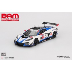 TRUESCALE TSM430881 CHEVROLET Corvette GT3 R N°3 Corvette Racing by Pratt Miller Motorsports 12H Sebring 2025 1/43